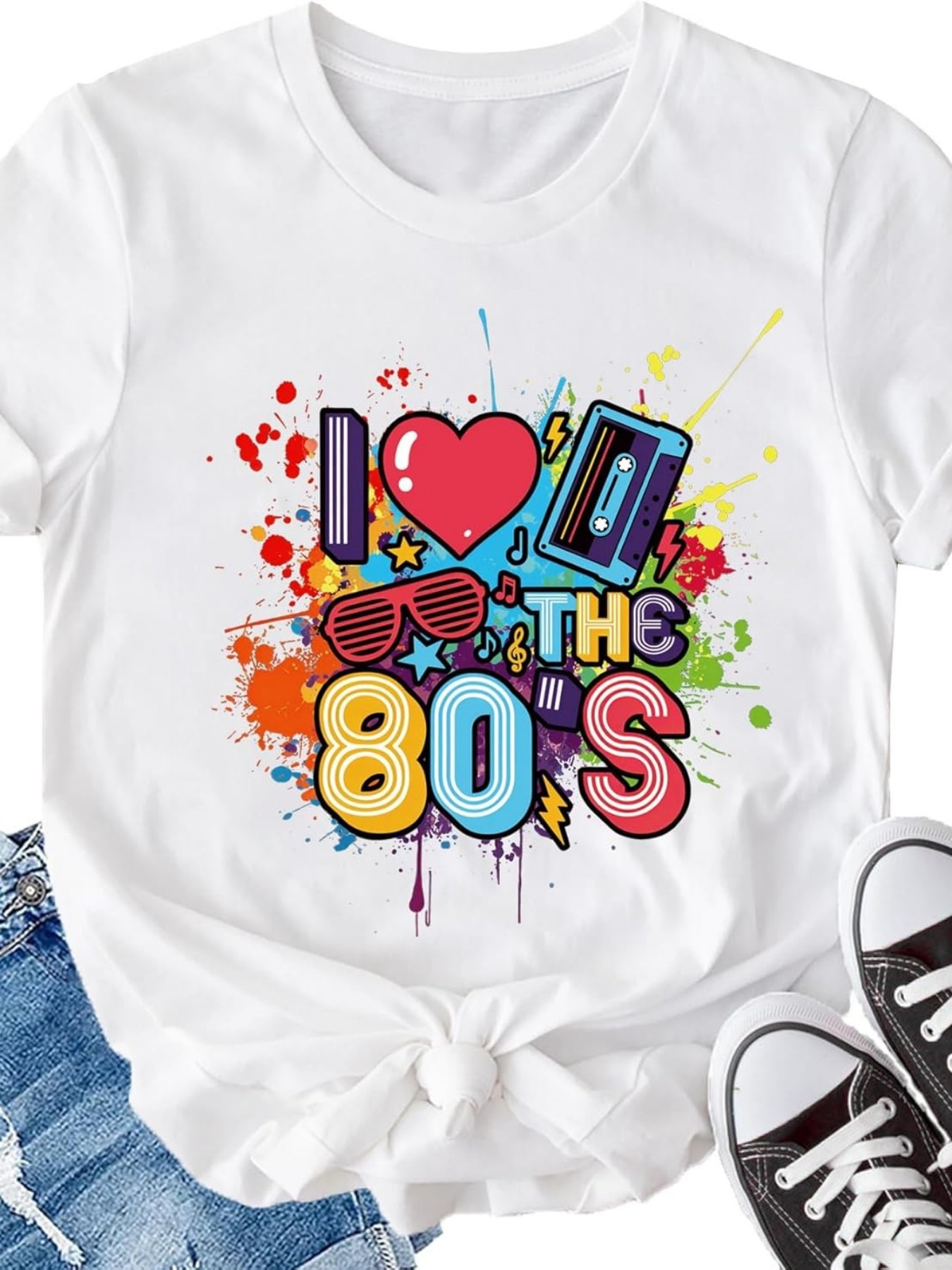 Summer Loving Clothing - Женская футболка больших размеров с коротким