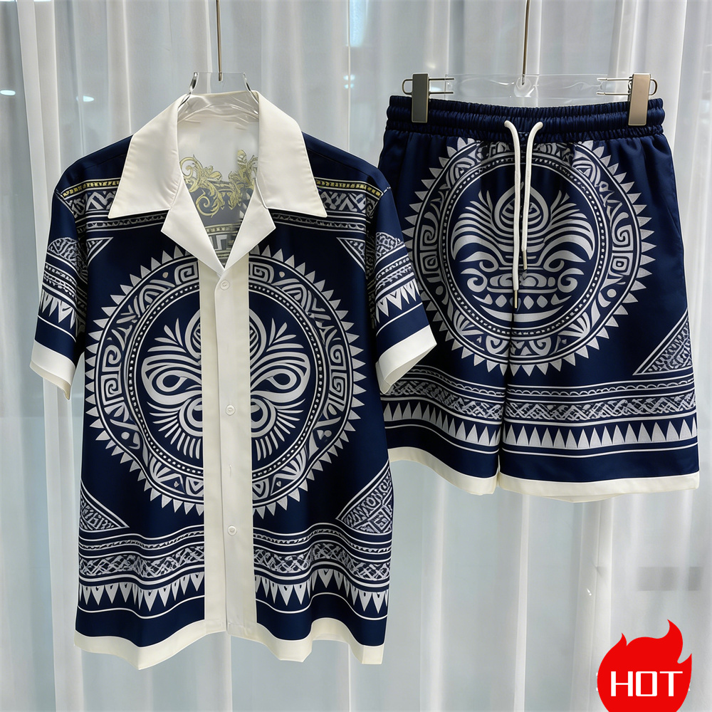 Summer Vacation Clothing Men - Летние мужские комплекты рубашек с 3D-принтом