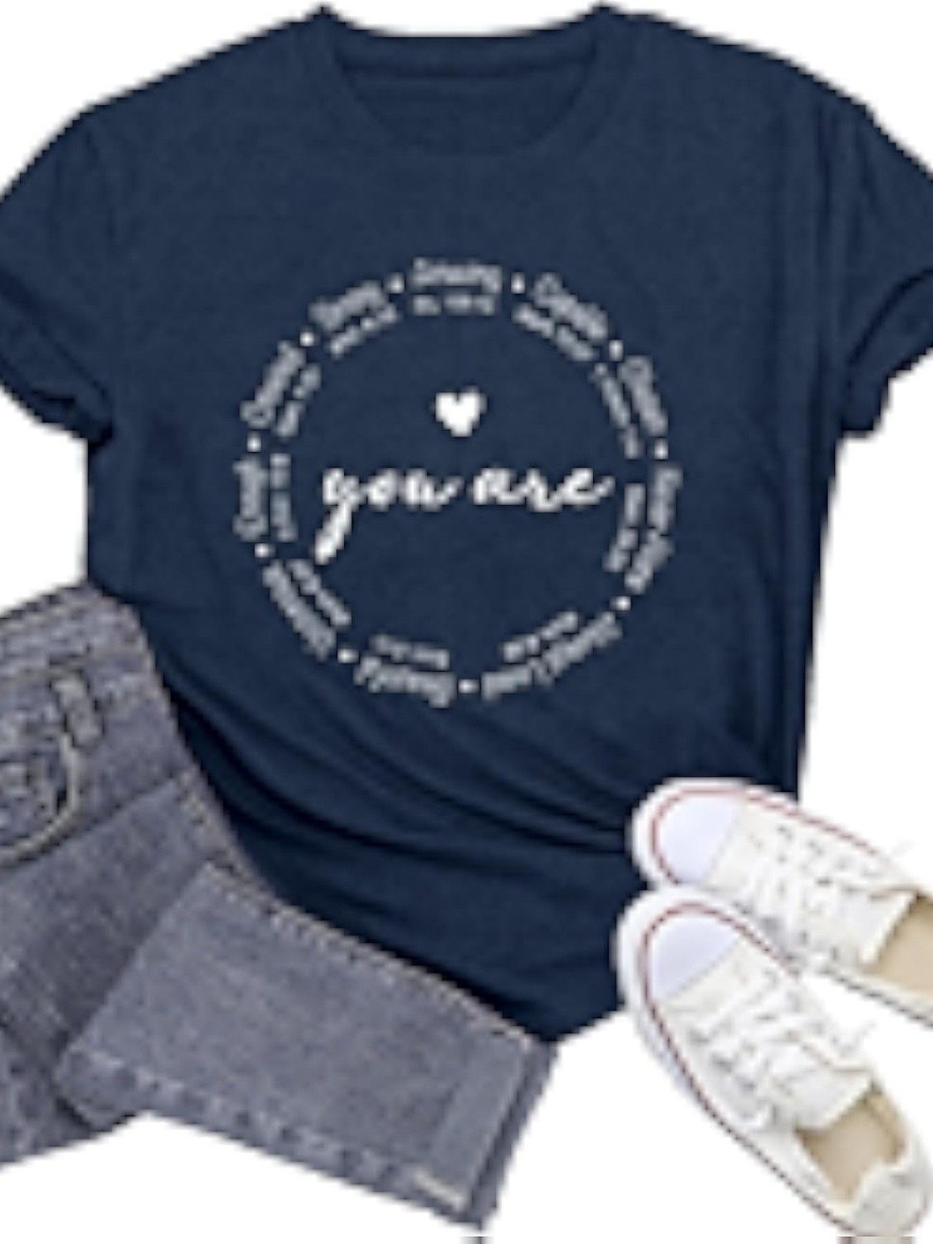 Summer Loving Clothing - Женская футболка больших размеров с коротким