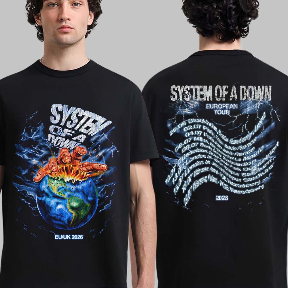 Summer Clothing Women Uk - Футболка System of A Down European