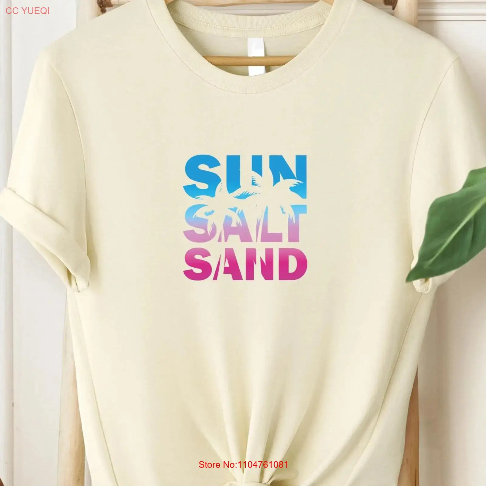 Summer Vacation Clothing Men - Футболка Sun Salt Sand в стиле