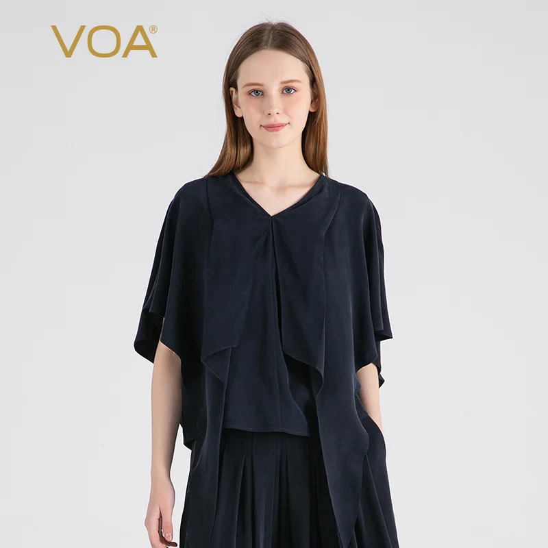 Summer Clothing Discount - (Эксклюзивная скидка Fans) VOA Тяжелый шелковый