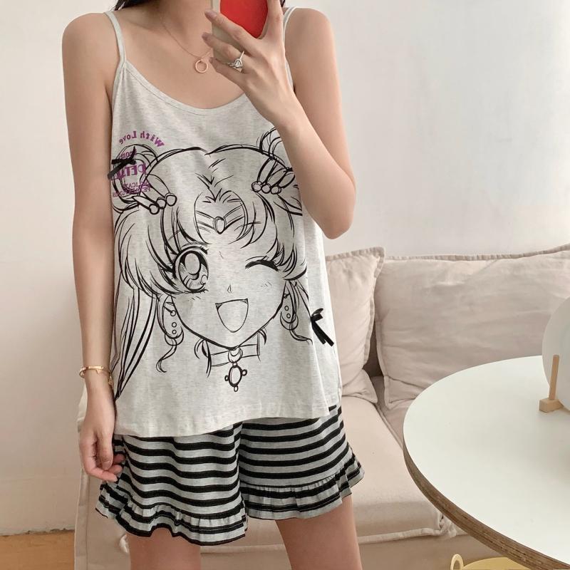 Summer Clothing Trends For Women - Женская одежда больших размеров: корейские пижамы