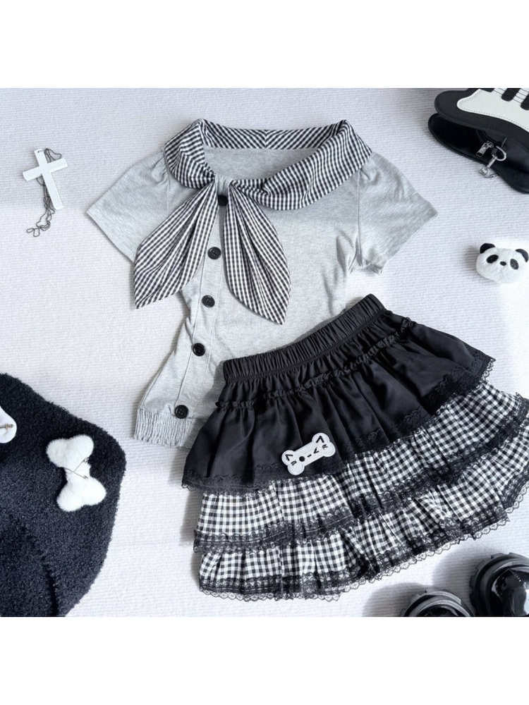 Summer Clothing Old Navy - Комплект одежды в японском студенческом стиле: