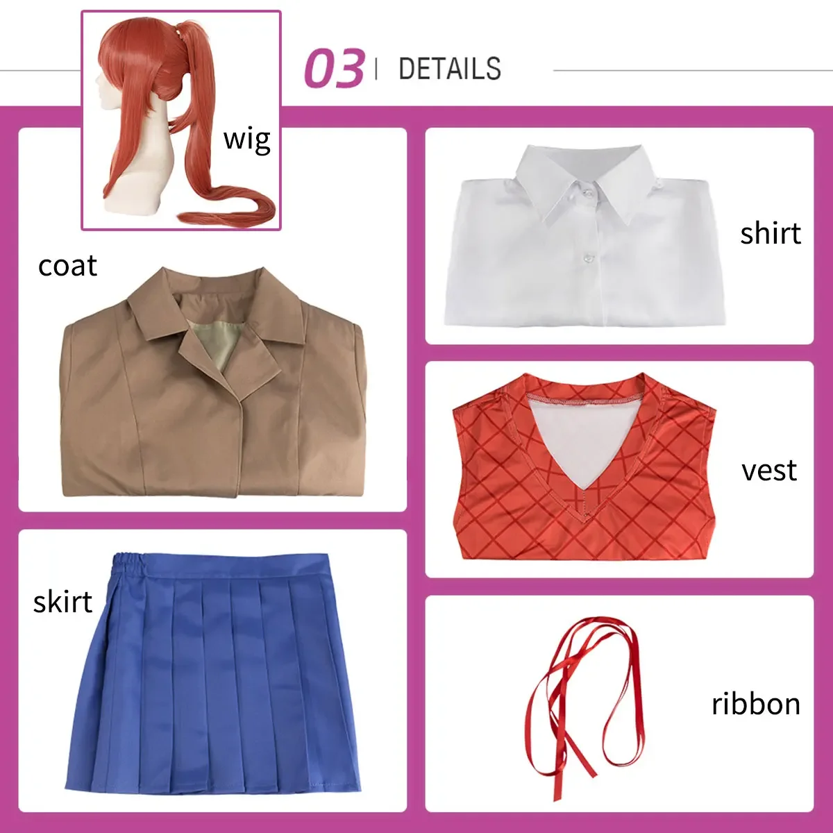 Костюмы для косплея по аниме D – обзор и цена Summer Vacation Clothing Men