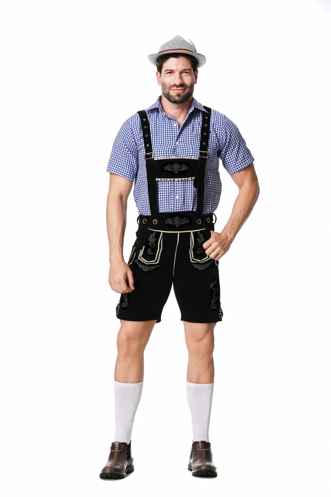Мужской немецкий костюм Октобе – обзор и цена Summer Vacation Clothing Men