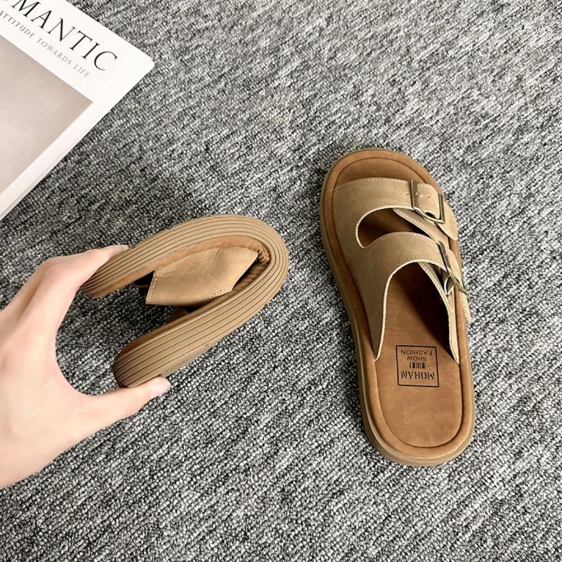 Модные женские шлепанцы, новин – обзор и цена Summer Clothing Korea
