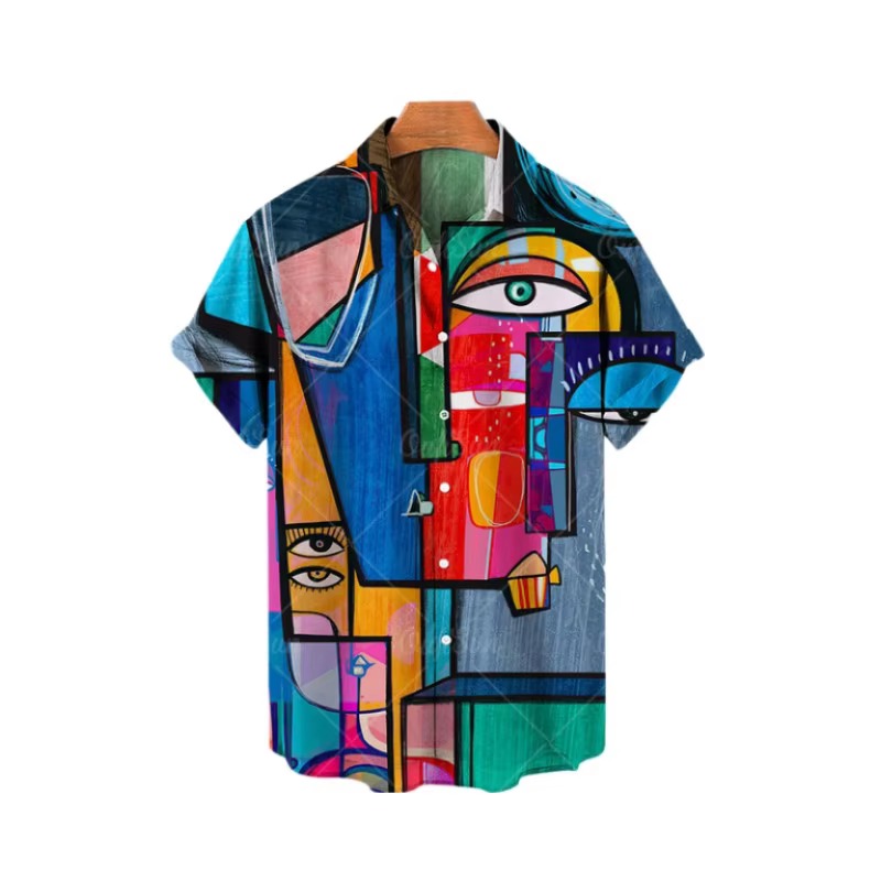 Гавайские рубашки в стиле 3D-м – обзор и цена Summer Vacation Clothing Men