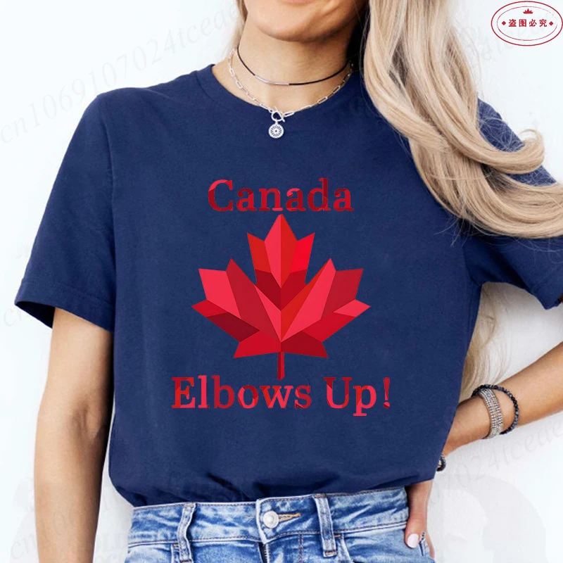 Женская футболка Elbows Up Can – обзор и цена Summer Clothing Women Canada