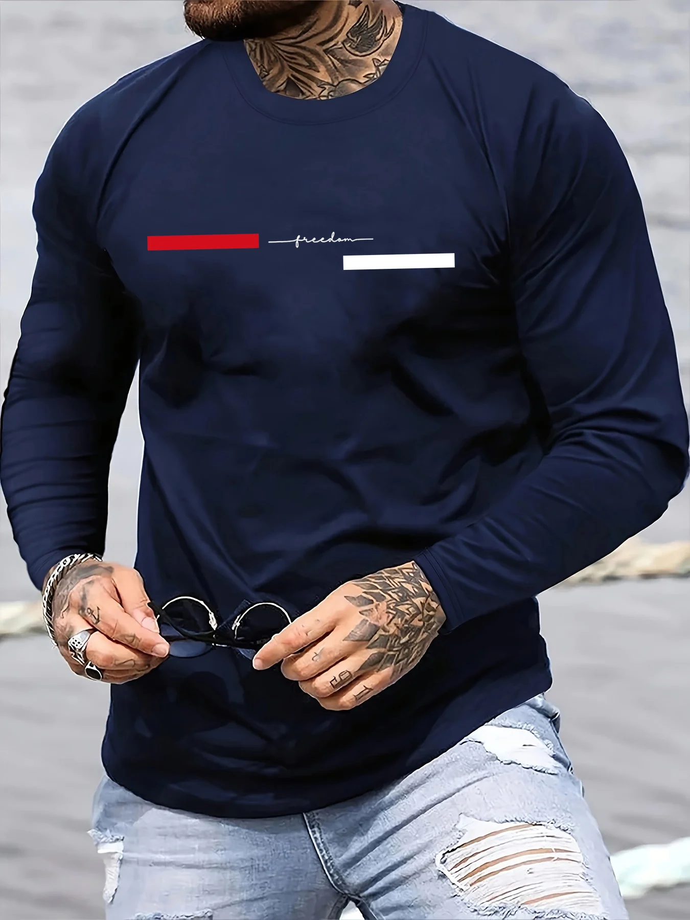 Мужская футболка Red Black Lin – обзор и цена Summer Clothing Line