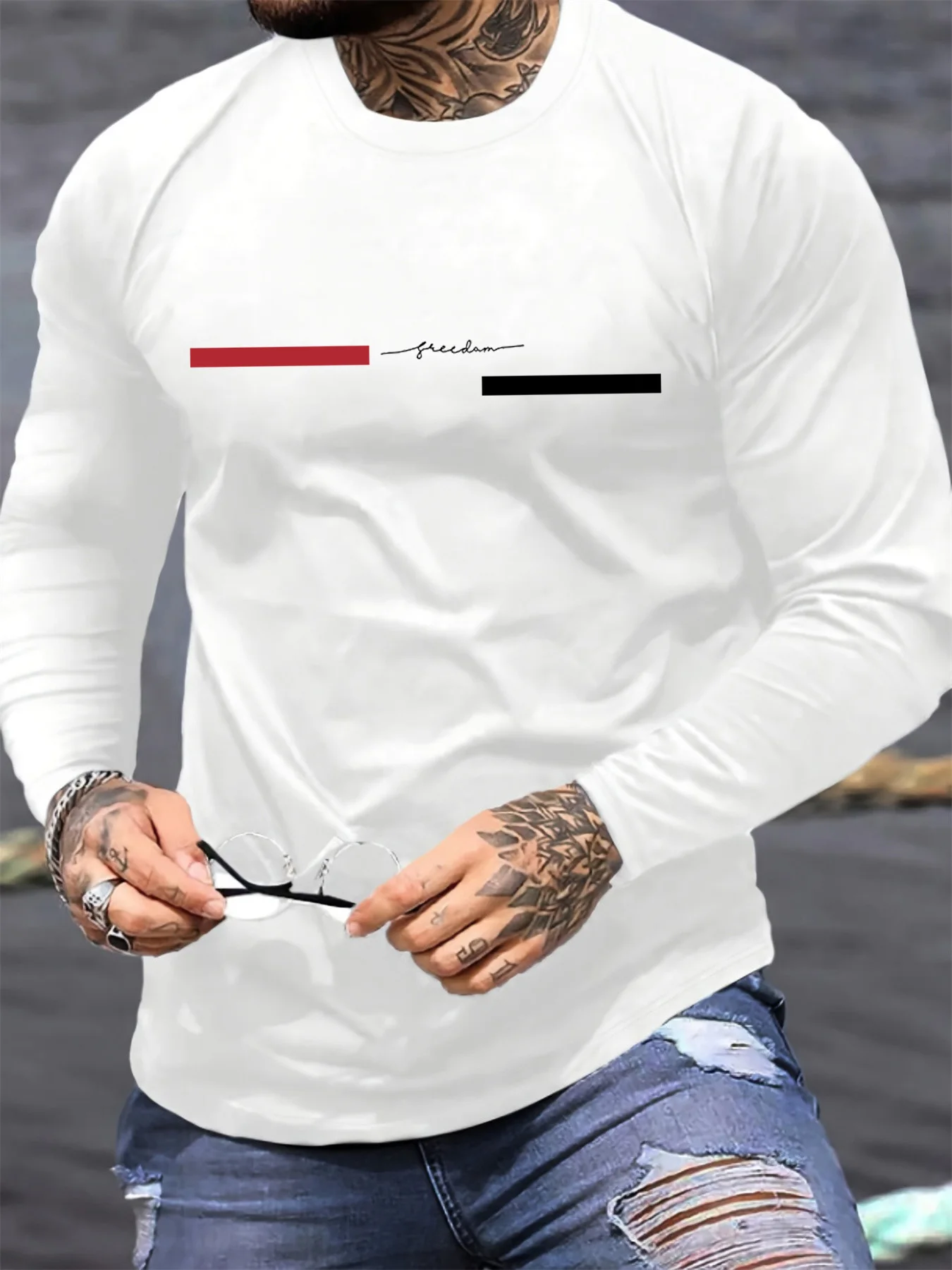 Мужская футболка Red Black Lin – обзор и цена Summer Clothing Line