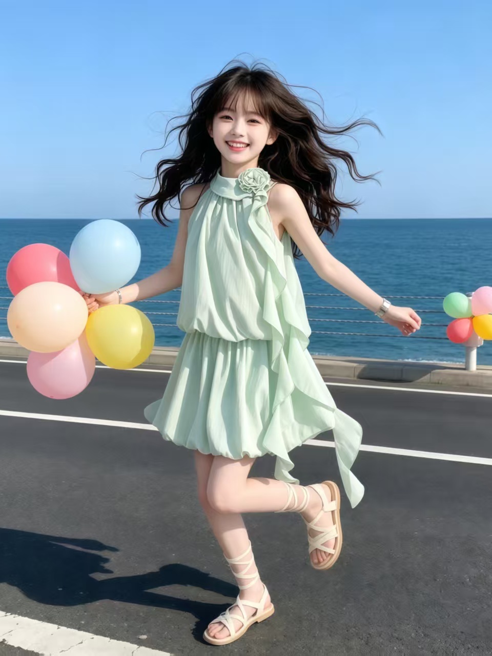 Мятно-зеленый комплект из блуз – обзор и цена Summer Clothing For Girls