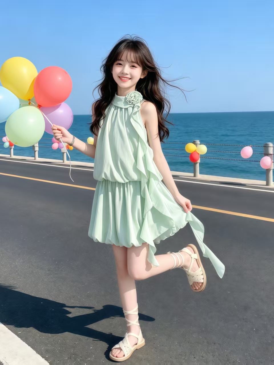 Мятно-зеленый комплект из блуз – обзор и цена Summer Clothing For Girls