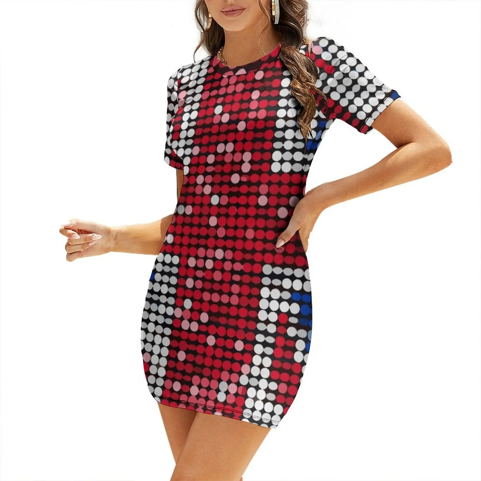 Платье с короткими рукавами и  – обзор и цена Summer Clothing Women Uk