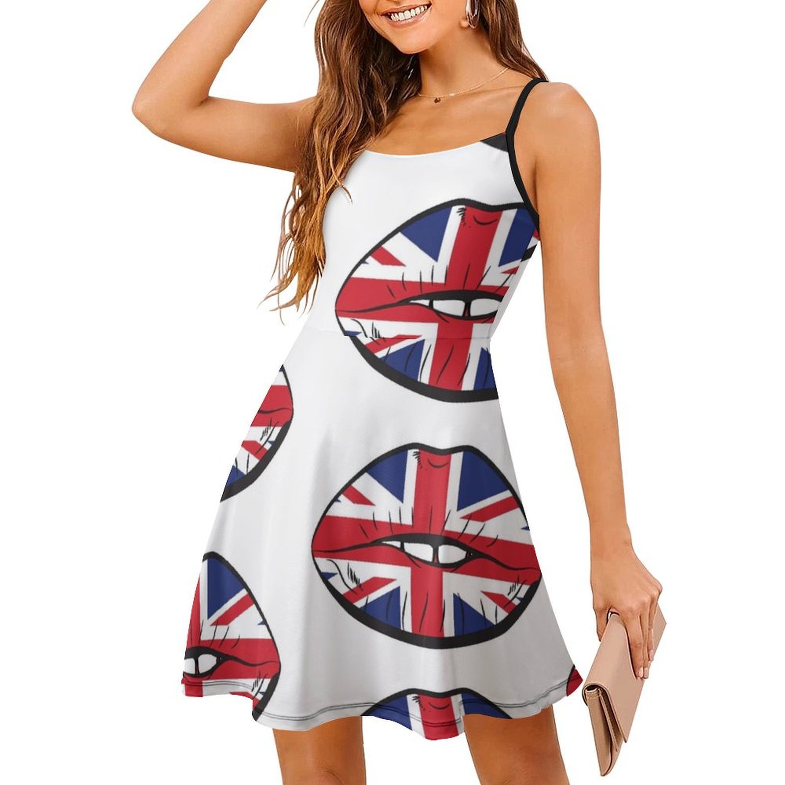Британский флаг Fan Lips UK Fa – обзор и цена Summer Clothing Women Uk