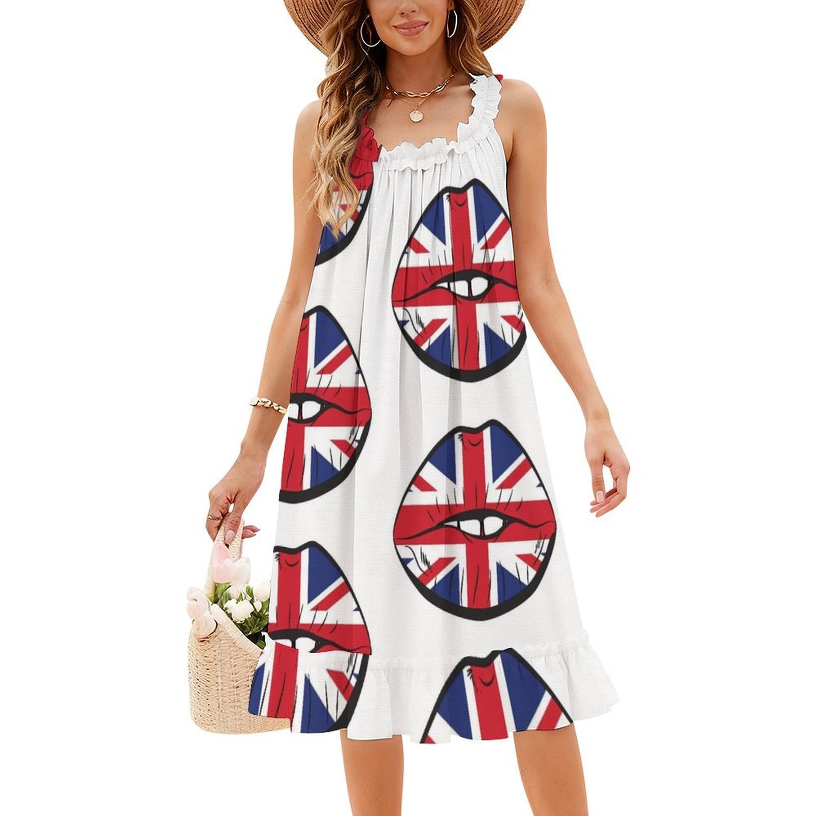 Британский флаг Fan Lips UK Fa – обзор и цена Summer Clothing Women Uk