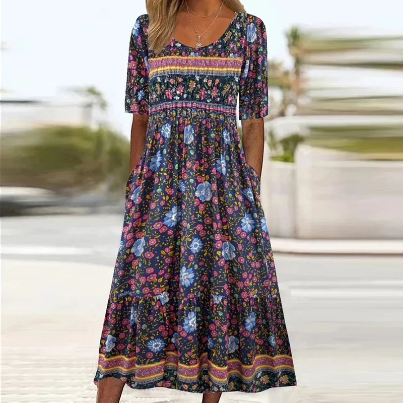 Женский винтажный сарафан в по – обзор и цена Summer Clothing H&M