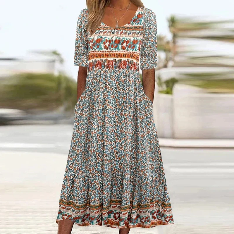 Женский винтажный сарафан в по – обзор и цена Summer Clothing H&M