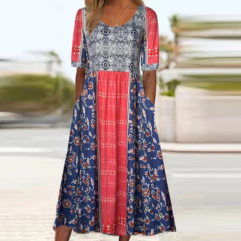 Женский винтажный сарафан в по – обзор и цена Summer Clothing H&M