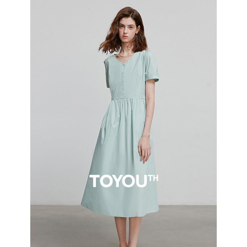 TOYOUTH Женское платье 2025 ле – обзор и цена Summer Clothing H&M
